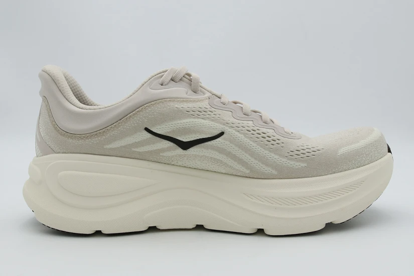 Hoka One One Bondi 9 Ανδρικά Αθλητικά Παπούτσια για Τρέξιμο Μπεζ, Μαύρα, Εκρού