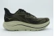 Hoka One One Clifton 10 Ανδρικά Αθλητικά Παπούτσια για Τρέξιμο Χακί, Μαύρα