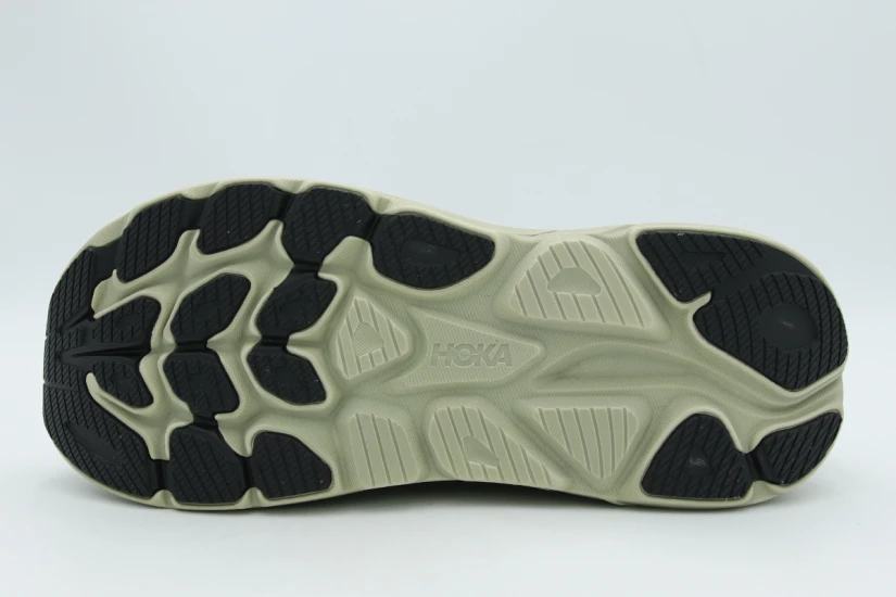 Hoka One One Clifton 10 Ανδρικά Αθλητικά Παπούτσια για Τρέξιμο Χακί, Μαύρα