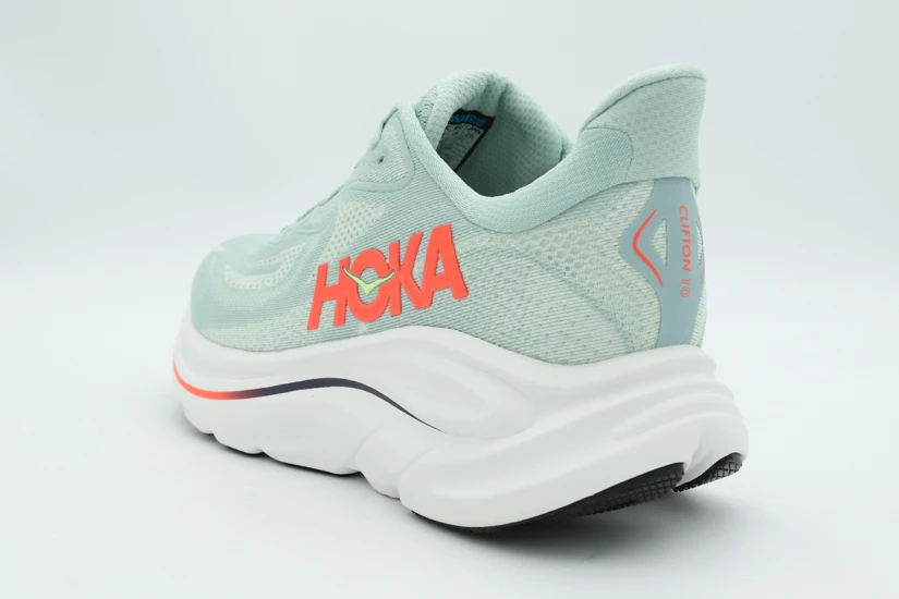 Hoka One One Clifton 10 Ανδρικά Αθλητικά Παπούτσια για Τρέξιμο Μέντα, Πορτοκαλί, Λευκά