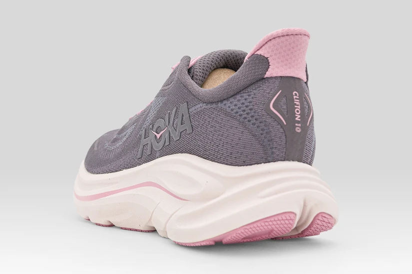 Hoka One One Clifton 10 Αθλητικά Παπούτσια για Τρέξιμο Μωβ, Ροζ, Λευκά