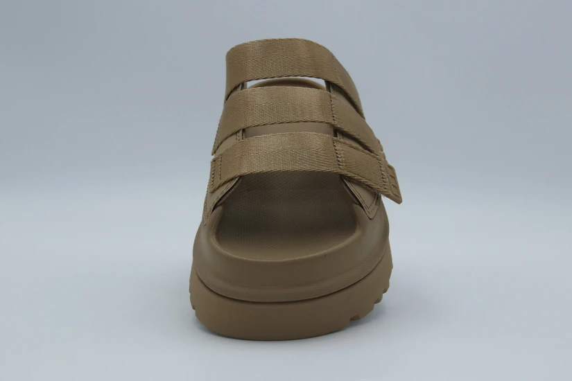 Ugg Goldenglow Slide Γυναικεία Σανδάλια Κάμελ