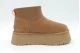 Ugg Classic Mini Dipper Γυναικεία Μποτάκια Καφέ