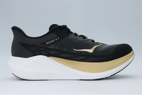 Hoka One One Rocket X 3 Αθλητικά Παπούτσια Για Τρέξιμο (1168724-BKGD)