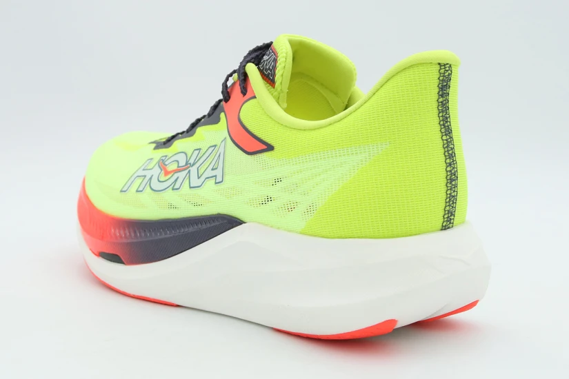 Hoka One One Rocket X 3 Ανδρικά Αθλητικά Παπούτσια για Τρέξιμο Λαχανί, Πορτοκαλί, Καφέ