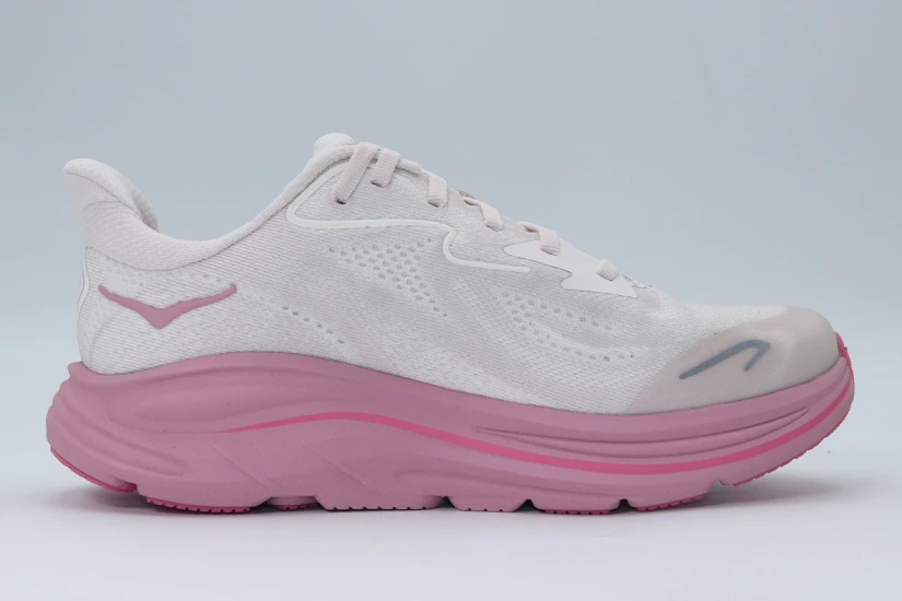 Hoka One One Clifton 10 Αθλητικά Παπούτσια για Τρέξιμο Εκρού, Ροζ