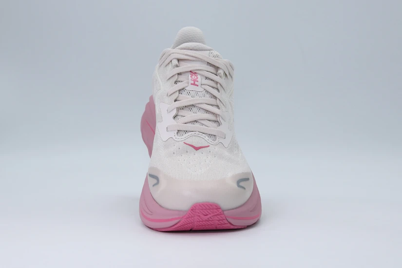 Hoka One One Clifton 10 Αθλητικά Παπούτσια για Τρέξιμο Εκρού, Ροζ