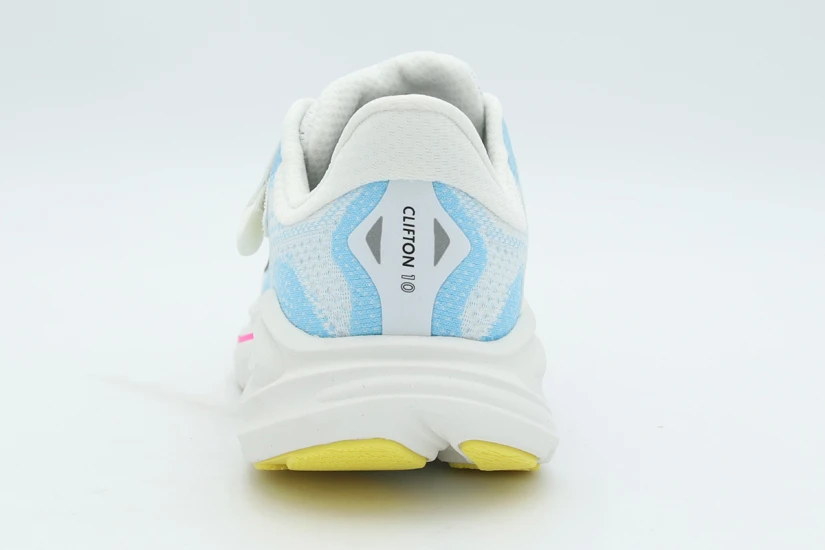 Hoka One One Clifton 10 Παιδικά Αθλητικά Παπούτσια για Τρέξιμο Λευκά, Γαλάζια, Φούξια