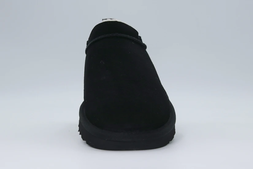 Ugg Classic Micro Γυναικεία Μποτάκια Μαύρα