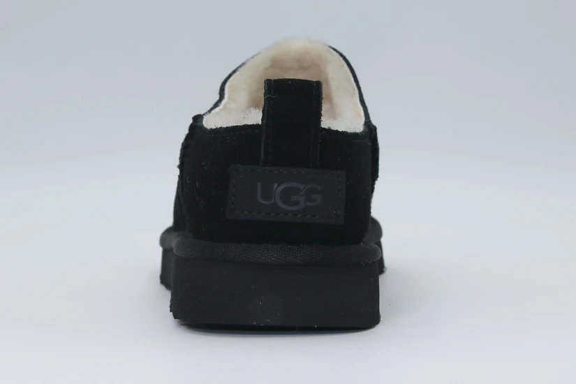 Ugg Classic Micro Γυναικεία Μποτάκια Μαύρα