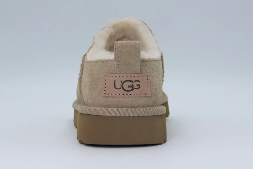 Ugg Classic Micro Γυναικεία Μποτάκια Μπεζ