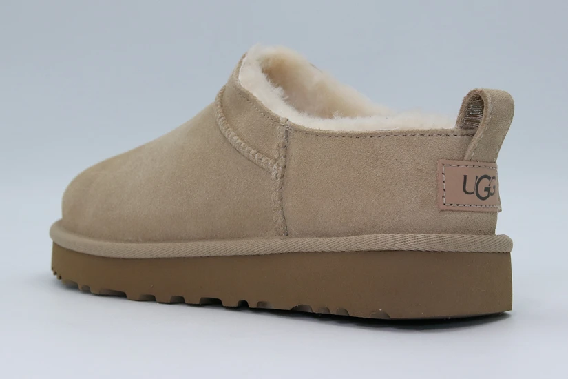 Ugg Classic Micro Γυναικεία Μποτάκια Μπεζ