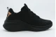 Skechers Bobs Sport Chaos Hi Γυναικεία Sneakers Μαύρα, Μπρονζέ