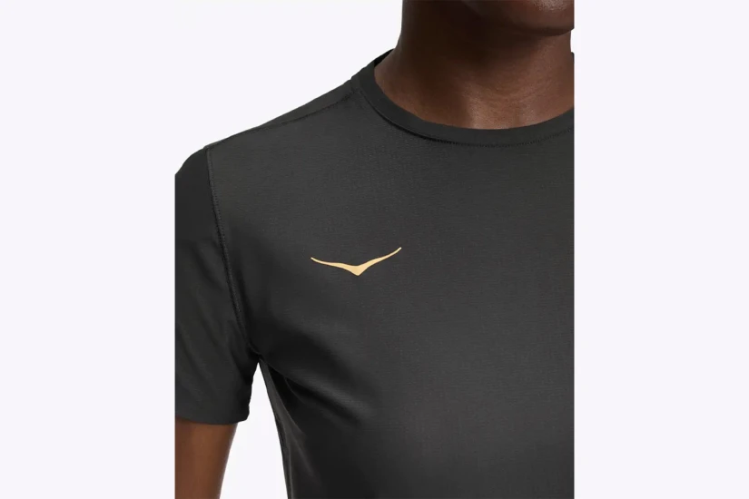 Hoka One One Airolite 2.0 Γυναικείο Κοντομάνικο T-Shirt Μαύρο