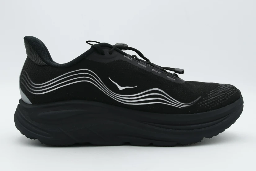 Hoka One One Clifton 11 Gore-Tex Ανδρικά Αθλητικά Παπούτσια για Τρέξιμο Μαύρα, Ασημί