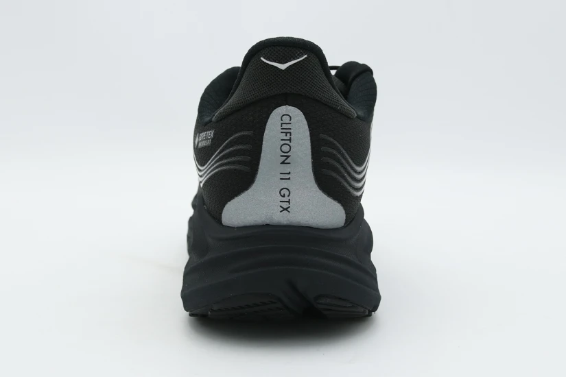 Hoka One One Clifton 11 Gore-Tex Ανδρικά Αθλητικά Παπούτσια για Τρέξιμο Μαύρα, Ασημί