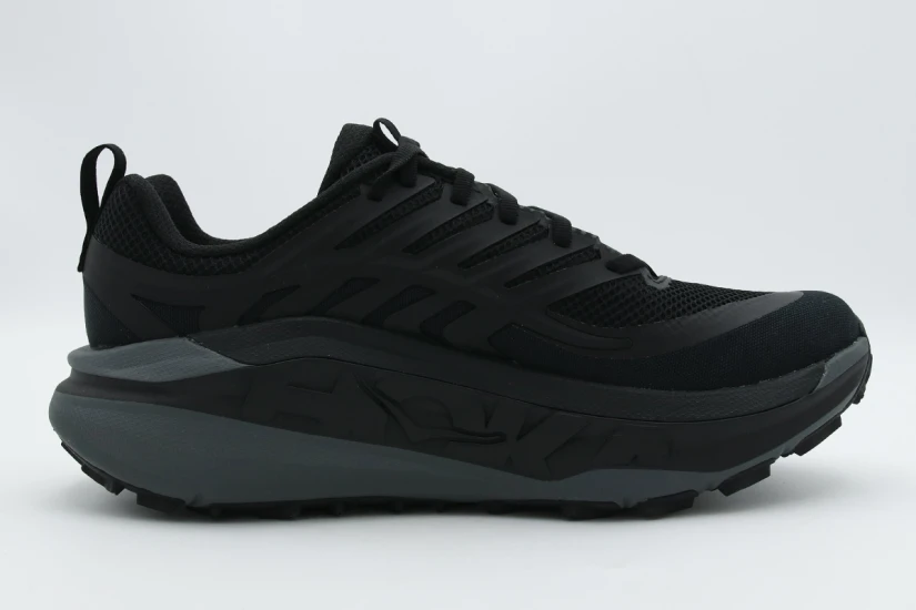 Hoka One One Stinson 8 Ανδρικά Αθλητικά Παπούτσια Trail Running Μαύρα