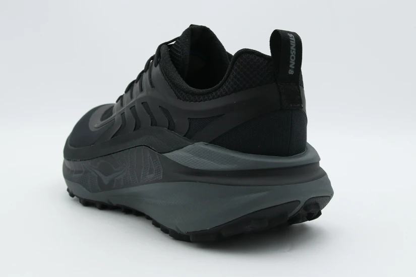 Hoka One One Stinson 8 Ανδρικά Αθλητικά Παπούτσια Trail Running Μαύρα