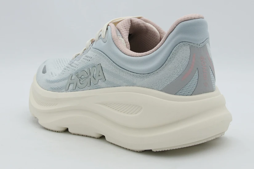 Hoka One One Bondi 9 GLM Γυναικεία Αθλητικά Παπούτσια για Τρέξιμο Σιέλ, Ροζ, Εκρού