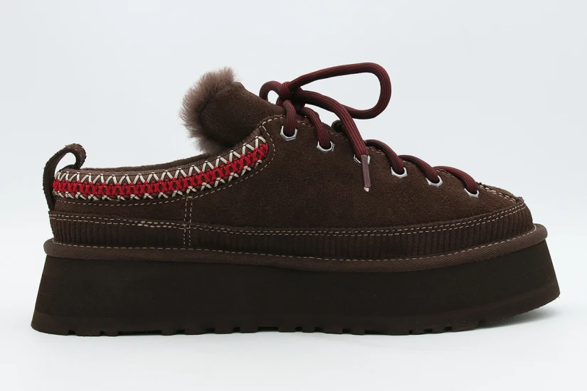 Ugg Heritage Lace-Up Παντόφλες (1180361 BCDR)