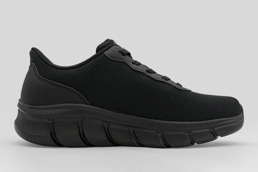 Skechers Bobs B Flex Glacial Edge Ανδρικά Sneakers Μαύρα