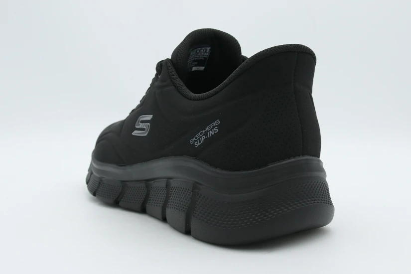 Skechers Bobs B Flex - Smooth Edge Ανδρικά Sneakers Μαύρα