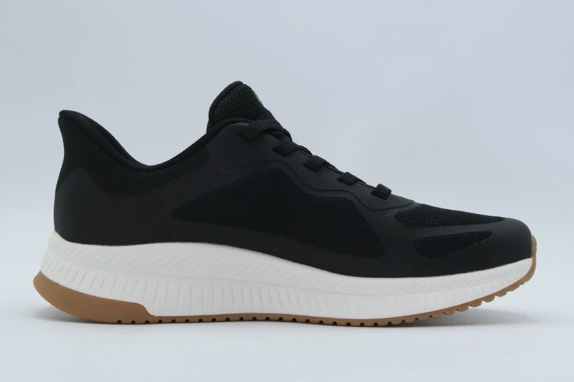 Skechers Bobs Squad 4 Ανδρικά Sneakers Μαύρα, Λευκά, Καφέ