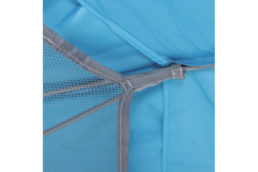 Escape Camping Ομπρέλα Παραλίας Αλουμινίου 2,2M Pe 180Gsm Upf 50- Γαλάζιο (12000)