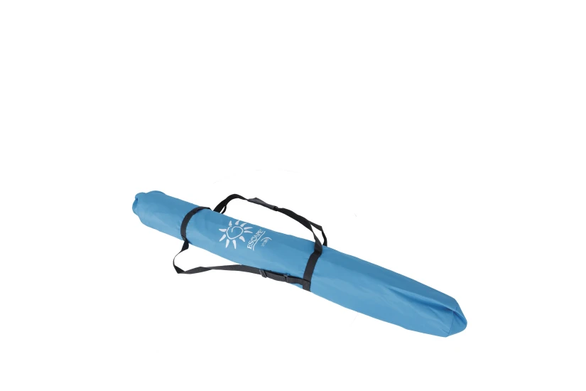 Escape Camping Ομπρέλα Παραλίας Αλουμινίου 2,2M Pe 180Gsm Upf 50- Γαλάζιο (12000)