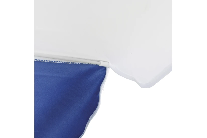 Escape Camping Ομπρέλα Παραλίας 2M 180Gsm 8 Ακτίνες 5Mm Λευκό | Μπλε (12008)
