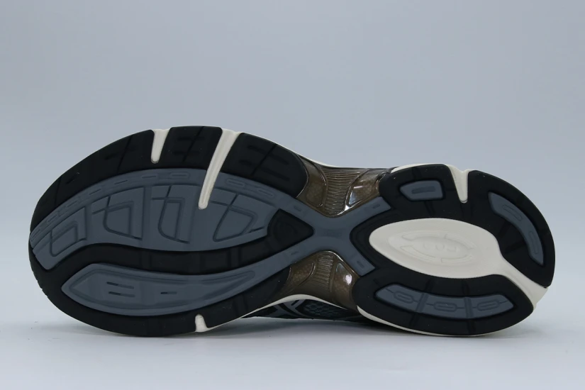ASICS Gel-1130 Ανδρικά Sneakers Γκρι Σκούρο, Μαύρα, Ασημί, Εκρού
