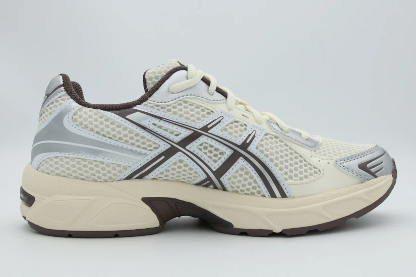 ASICS Gel-1130 Γυναικεία Sneakers Εκρού, Ασημί, Καφέ