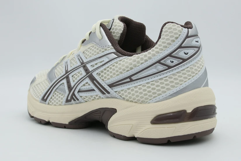 ASICS Gel-1130 Γυναικεία Sneakers Εκρού, Ασημί, Καφέ