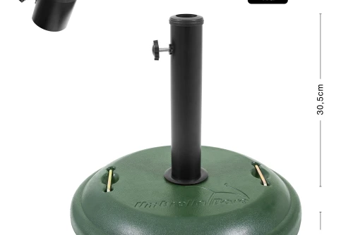 Escape Camping Βάση Ομπρέλας Στρογγυλή Τσιμεντένια 22Kg (12075)