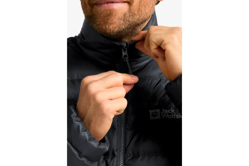 Jack Wolfskin Pilvi Down Ανδρικό Μπουφάν Puffer Μαύρο