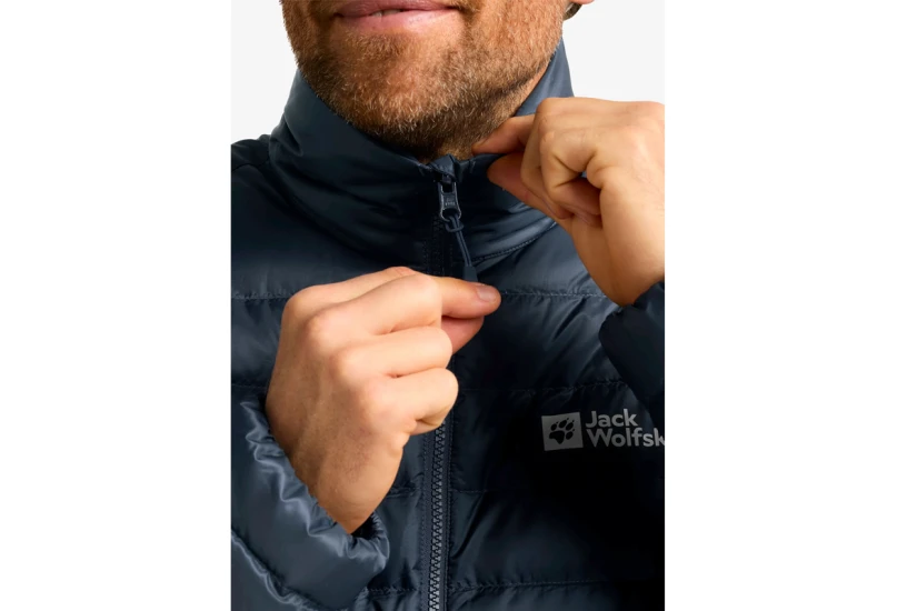 Jack Wolfskin Pilvi Down Ανδρικό Μπουφάν Puffer Μπλε Σκούρο