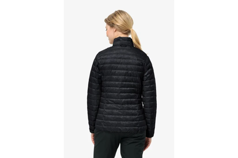 Jack Wolfskin Pilvi Down Γυναικείο Μπουφάν Puffer Μαύρο