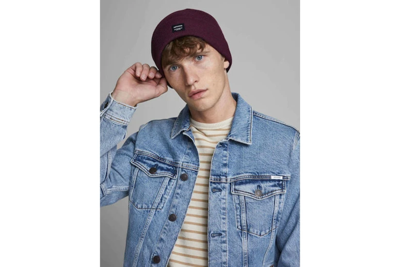 Jack And Jones Jacdna Σκουφάκι Χειμερινό (12092815 PORT ROYALE)