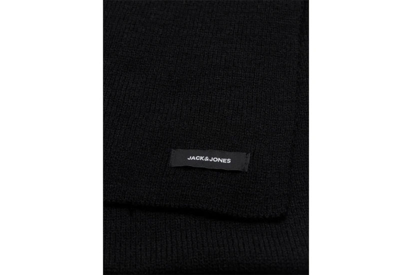 Jack And Jones Jacdna Knit Κασκόλ (12098582 BLACK)