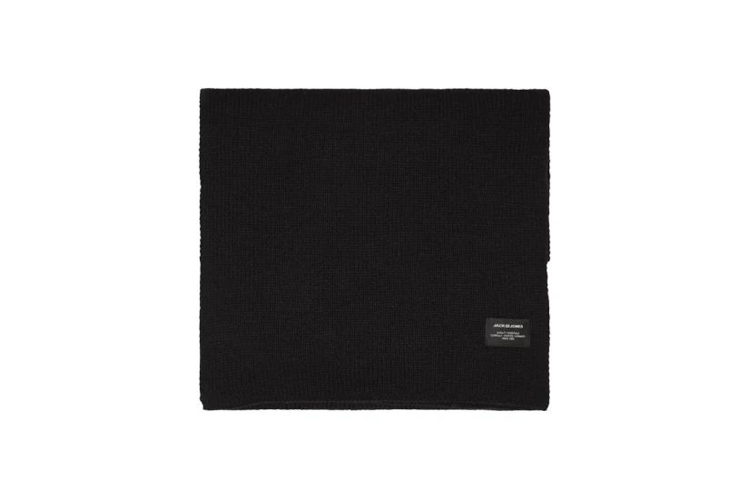 Jack And Jones Jacdna Knit Κασκόλ (12098582 BLACK)