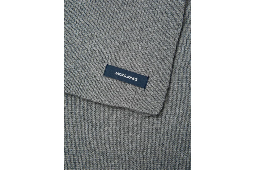 Jack And Jones Jacdna Knit Κασκόλ (12098582 GREY MELANGE)