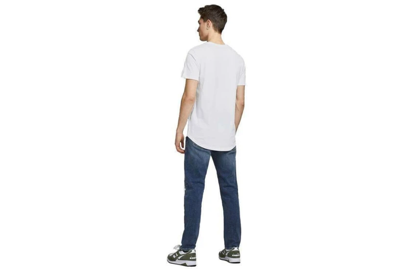 Jack And Jones Jjenoa T-Shirt Ανδρικό (12113648 WHITE)