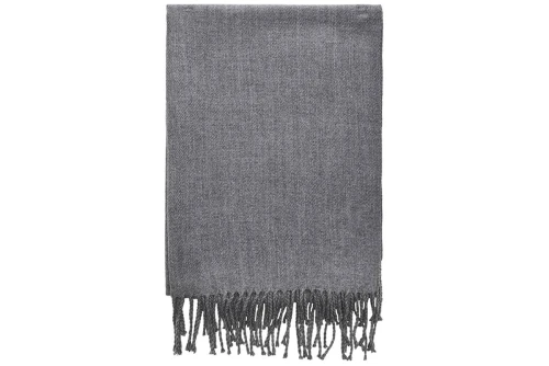 Jack And Jones Jacsolid Woven Κασκόλ (12140332 GREY MELANGE)