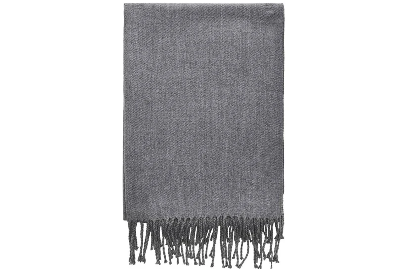 Jack And Jones Jacsolid Woven Κασκόλ (12140332 GREY MELANGE)