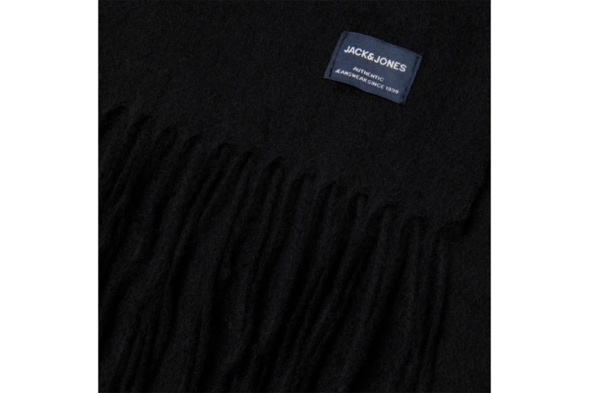 Jack And Jones Jactoronto Woven Κασκόλ (12146197 BLACK)