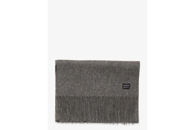 Jack And Jones Jactoronto Woven Κασκόλ (12146197 GREY MELANGE)