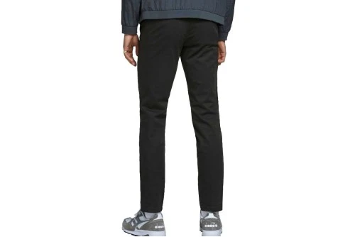 Jack And Jones Jpstmarco Jjbowie Black Παντελόνι Chino Ανδρικό (12150158 BLACK)