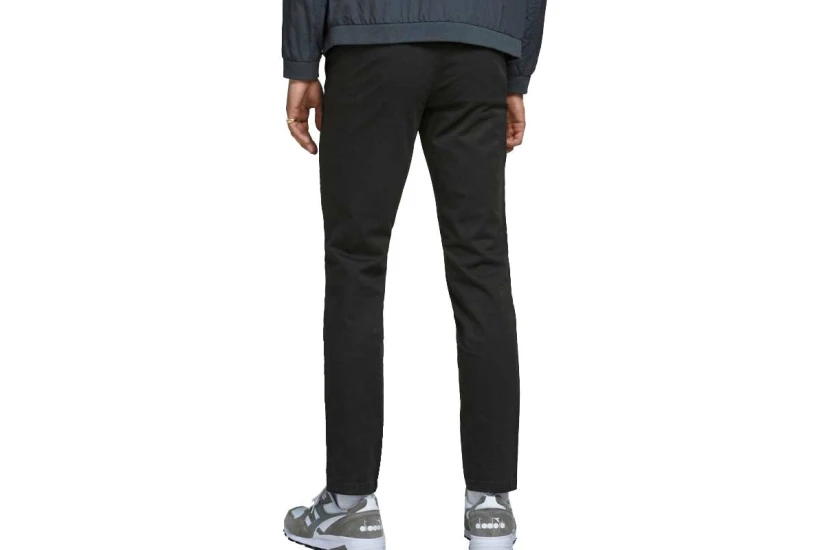 Jack And Jones Jpstmarco Jjbowie Black Παντελόνι Chino Ανδρικό (12150158 BLACK)
