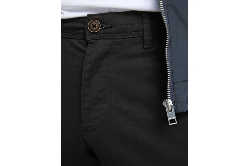 Jack And Jones Jpstmarco Jjbowie Black Παντελόνι Chino Ανδρικό (12150158 BLACK)