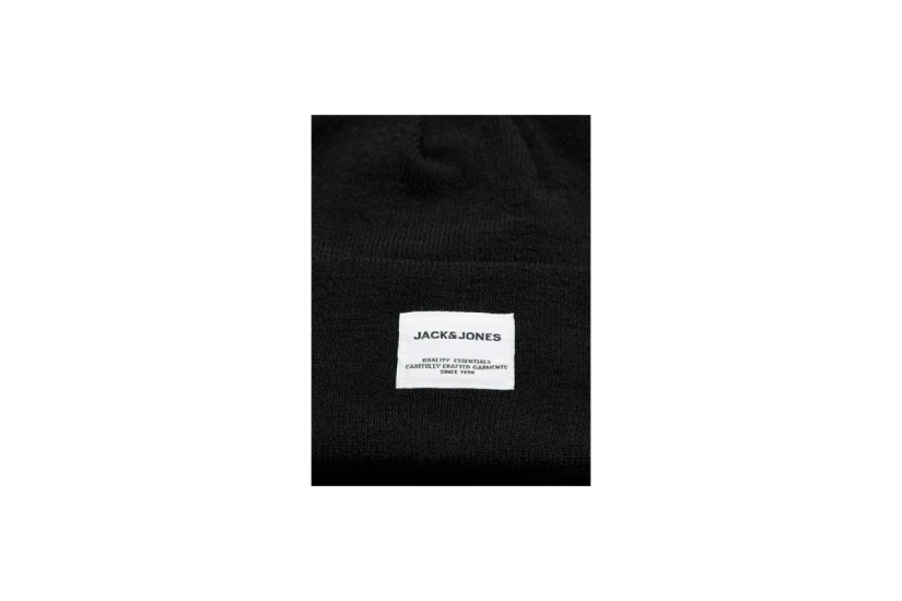 Jack And Jones Jaclong Knit Beanie Noos Σκουφάκι Χειμερινό (12150627 BLACK)